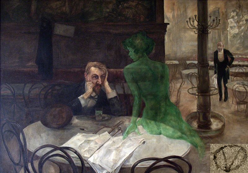 The_Absinthe_Drinker_by_Viktor_Oliva